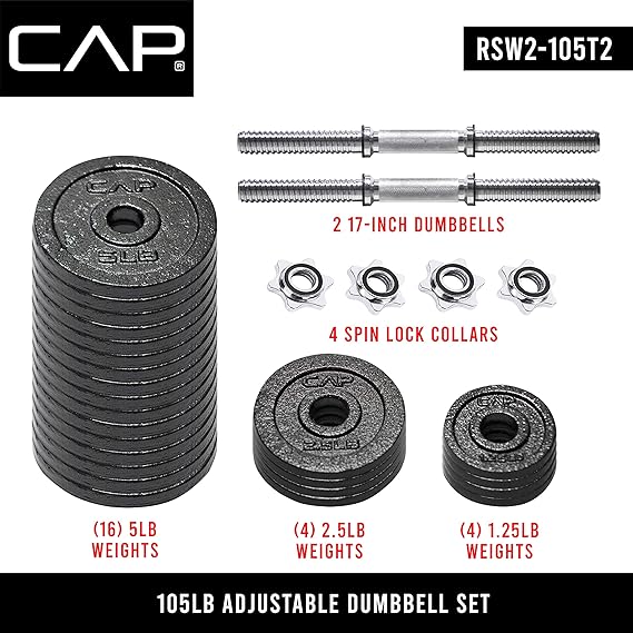 Adjustable dumbbells